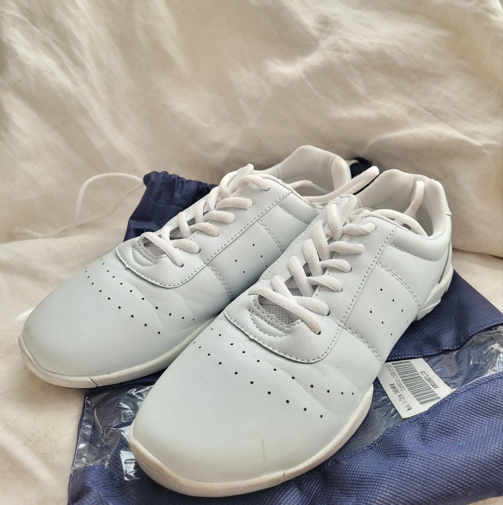 YINGRUI Women's White Cheerleader Shoes